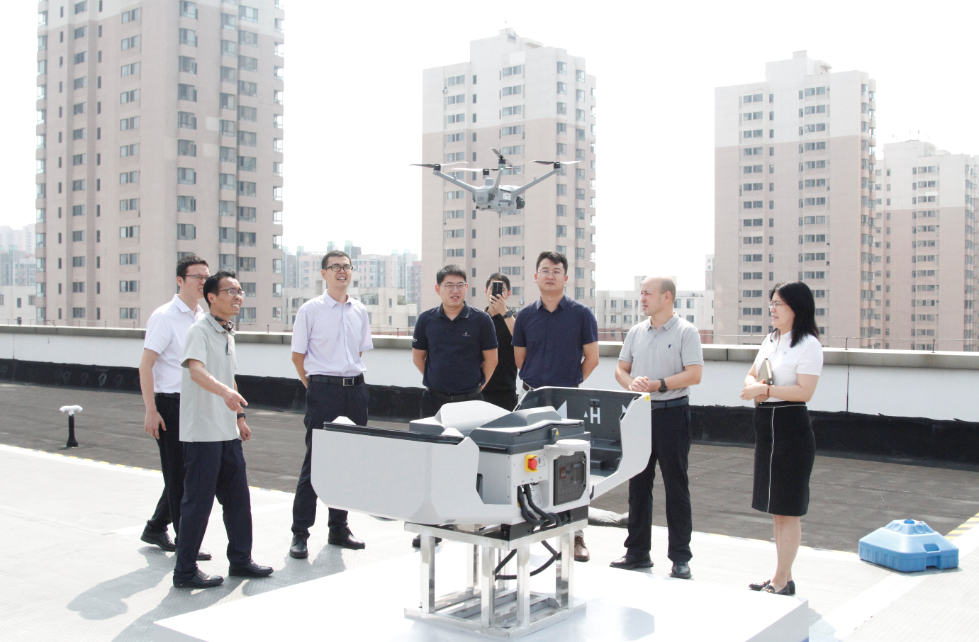 科大讯飞天津公司领导到天津测绘院调研